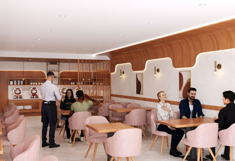 Lattice Restaurant Interior